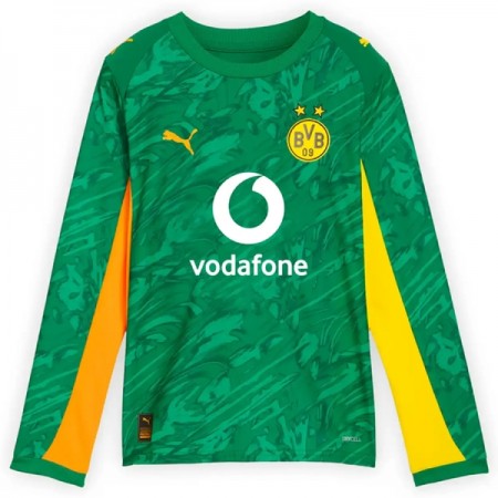 Goedkope Borussia Dortmund Doelman Shirt 2025-26 Groene Lange Mouw Goedkope Borussia Dortmund Doelman Shirt 2025-26 Groene Lange Mouw